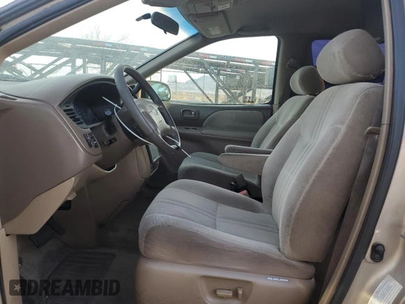 2002 Toyota Sienna LE with VIN 4T3ZF13C12U486009, listed as a Copart auction lot 87877695 with 250,778 mi miles and Salvage Title. Bid and sale history available at carsss.com. Image 7.