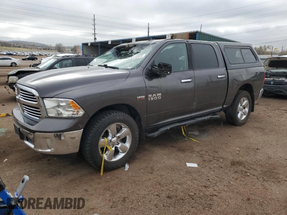 2016 Ram 1500 Big Horn z VIN 3C6RR7LTXGG214017, wystawiony jako Copart lot #51153575 z przebiegiem 63 811 mil mil oraz Szkoda całkowita • Salvage title. Historia ofert i sprzedaży dostępna na DreamBid. Obrazek 1.
