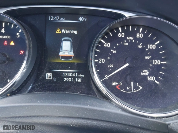 2015 Nissan Rogue S with VIN KNMAT2MT7FP554812, listed as a IAAI auction lot 41876774 with 174,041 mi miles. Bid and sale history available at carsss.com. Image 15.