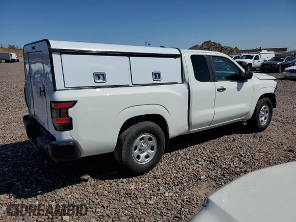 2022 Nissan Frontier S with VIN 1N6ED1CL7NN651980, listed as a Copart auction lot 47671455 with 57,673 mi miles and Salvage title. Bid and sale history available at DreamBid. Image 3.