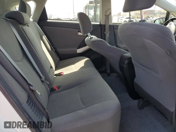 2014 Toyota Prius with VIN JTDKN3DP9E3053840, listed as a Copart auction lot 61880475 with 50,179 mi miles and Salvage title. Bid and sale history available at DreamBid. Image 10.