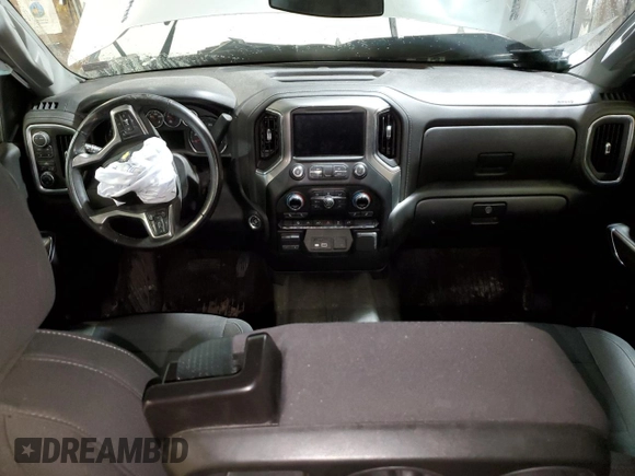 2021 Chevrolet Silverado 1500 LT with VIN 1GCUYDET7MZ189364, listed as a Copart auction lot 83986924 with 0 mi miles and Salvage Title. Bid and sale history available at carsss.com. Image 8.