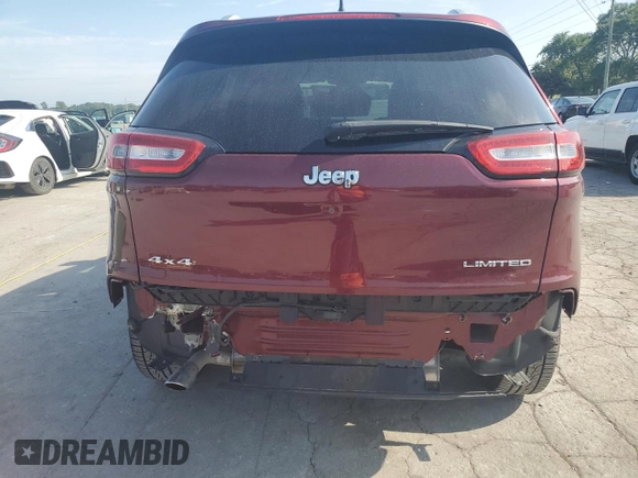 2018 Jeep Cherokee Limited с VIN 1C4PJMDB1JD600079, выставлен на аукционе Copart как лот 64073565 с пробегом 59 886 миль миль и Списание • Salvage title. История ставок и продаж доступна на DreamBid. Изображение 6.