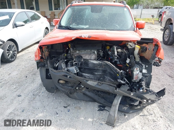 2016 Jeep Renegade Latitude with VIN ZACCJABT9GPD08778, listed as a IAAI auction lot 41981281 with 89,971 mi miles and . Bid and sale history available at carsss.com. Image 6.