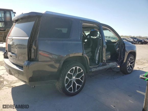 2015 Cadillac Escalade Luxury with VIN 1GYS4MKJ9FR738081, listed as a Copart auction lot 49954675 with 128,962 mi miles and Salvage Title. Bid and sale history available at carsss.com. Image 3.