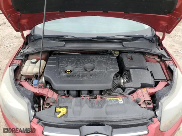 2012 Ford Focus Titanium with VIN 1FAHP3N22CL127030, listed as a Copart auction lot 43542345 with 99,277 mi miles and Salvage Title. Bid and sale history available at carsss.com. Image 11.