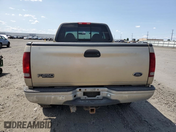 1999 Ford F-250 with VIN 2FTPX28L0XCA77751, listed as a Copart auction lot 59626795 with Not provided miles and Salvage title. Bid and sale history available at DreamBid. Image 6.