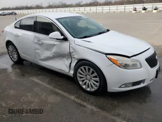 2012 Buick Regal with VIN 2G4GR5EK6C9181221, listed as a Copart auction lot 43464495 with 167,761 mi miles and Salvage Title. Bid and sale history available at carsss.com. Image 4.
