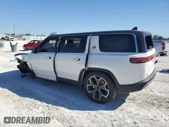 2022 Rivian R1S Launch Edition with VIN 7PDSGABL6NN002520, listed as a Copart auction lot 48323715 with Not Provided miles and Salvage Title. Bid and sale history available at carsss.com. Image 2.