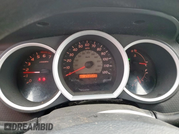 2007 Toyota Tacoma PreRunner z VIN 3TMJU62N27M036493, wystawiony jako Copart lot #59176245 z przebiegiem 268 588 mil mil oraz Szkoda całkowita • Salvage title. Historia ofert i sprzedaży dostępna na DreamBid. Obrazek 9.