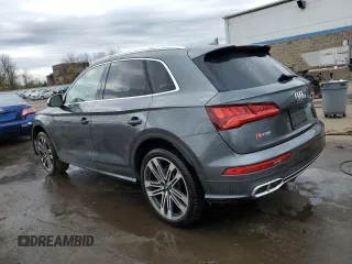 2018 Audi SQ5 Prestige с VIN WA1C4AFY5J2215054, выставлен на аукционе Copart как лот 53513465 с пробегом 109 210 миль миль и Списание • Salvage title. История ставок и продаж доступна на DreamBid. Изображение 2.