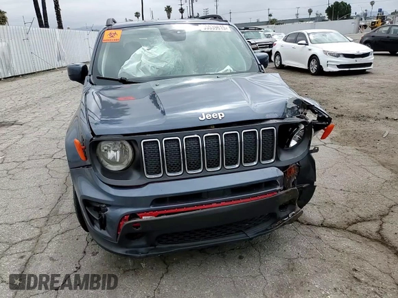 2020 Jeep Renegade Latitude z VIN ZACNJABB5LPL31028, wystawiony jako Copart lot #55539615 z przebiegiem 154 396 mil mil oraz Szkoda całkowita • Salvage title. Historia ofert i sprzedaży dostępna na DreamBid. Obrazek 14.