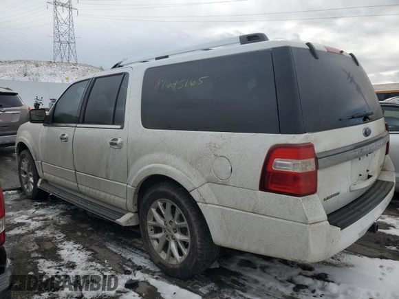 2017 Ford Expedition EL Limited with VIN 1FMJK2ATXHEA09088, listed as a Copart auction lot 87645165 with 61,184 mi miles and Salvage Title. Bid and sale history available at carsss.com. Image 2.