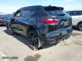 2019 Chevrolet Blazer RS with VIN 3GNKBJRS6KS580869, listed as a IAAI auction lot 41507458 with 34,564 mi miles. Bid and sale history available at carsss.com. Image 3.