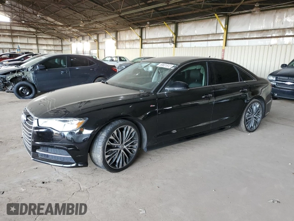 2016 Audi A6 2.0T Premium Plus with VIN WAUDFAFC9GN116038, listed as a Copart auction lot 69651912 with 54,011 mi miles. Bid and sale history available at carsss.com. Image 1.