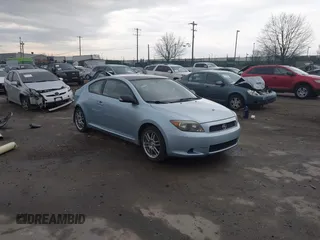 2006 Scion tC with VIN JTKDE167660142979, listed as a IAAI auction lot 41653667 with 53,000 mi miles. Bid and sale history available at carsss.com. Image 1.