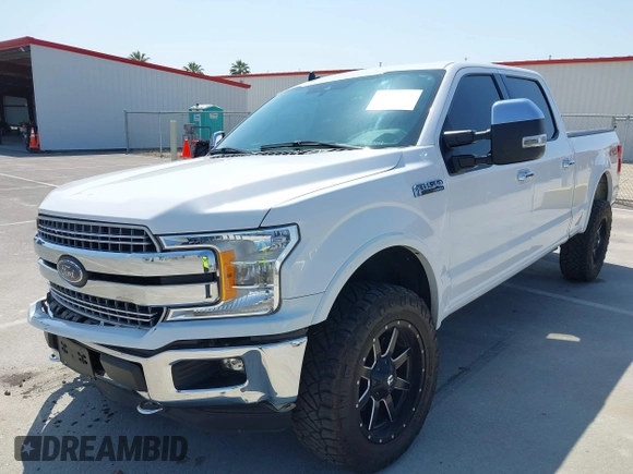 2020 Ford F-150 XL z VIN 1FTFW1E49LKE65329, wystawiony jako IAAI lot #42436835 z przebiegiem 53 581 mil mil oraz . Historia ofert i sprzedaży dostępna na DreamBid. Obrazek 2.