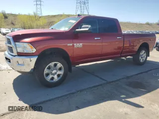 2015 Ram 3500 Big Horn z VIN 3C63R3HJ6FG619098, wystawiony jako Copart lot #55582235 z przebiegiem 95 653 mil mil oraz Szkody całkowita. Historia ofert i sprzedaży dostępna na DreamBid. Obrazek 1.