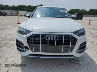 2021 Audi Q5 with VIN WA1AABFY3M2078576, listed as a Copart auction lot 55746134 with 56,350 mi miles and Clean title. Bid and sale history available at DreamBid. Image 5.