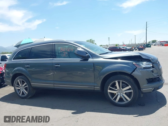 2015 Audi Q7 Premium Plus z VIN WA1LGAFE6FD009024, wystawiony jako IAAI lot #42282569 z przebiegiem 95 953 mil mil oraz . Historia ofert i sprzedaży dostępna na DreamBid. Obrazek 12.