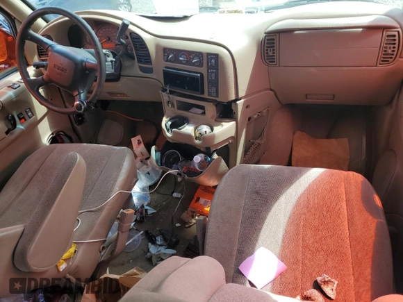 2001 GMC Safari z VIN 1GKEL19W61B514522, wystawiony jako Copart lot #57143155 z przebiegiem Nie podano mil oraz Szkoda całkowita • Salvage title. Historia ofert i sprzedaży dostępna na DreamBid. Obrazek 8.