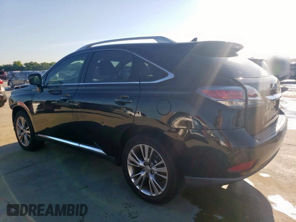 2013 Lexus RX 350 with VIN JTJZK1BA2D2008749, listed as a Copart auction lot 56386935 with 102,034 mi miles and Clean title. Bid and sale history available at DreamBid. Image 2.