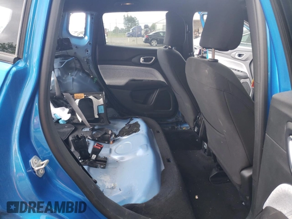 2024 Jeep Compass Sport with VIN 3C4NJDAN5RT576865, listed as a Copart auction lot 58036235 with 9,890 mi miles and Salvage title. Bid and sale history available at DreamBid. Image 10.