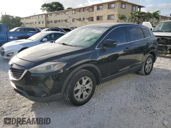 2013 Mazda CX-9 Touring with VIN JM3TB2CA3D0405953, listed as a Copart auction lot 53830785 with 221,240 mi miles and Salvage Title. Bid and sale history available at carsss.com. Image 1.