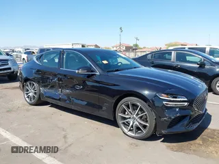 2023 Genesis G70 2.0T with VIN KMTG34TA3PU132398, listed as a IAAI auction lot 42497066 with 34,759 mi miles and . Bid and sale history available at DreamBid. Image 6.