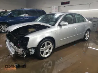2006 Audi A4 2.0T with VIN WAUDF78E36A084792, listed as a Copart auction lot 45609625 with 96,537 mi miles and Salvage Title. Bid and sale history available at carsss.com. Image 1.