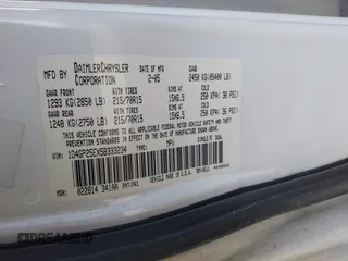 2005 Dodge Caravan SE with VIN 1D4GP25EX5B333234, listed as a IAAI auction lot 41389490 with 161,447 mi miles and . Bid and sale history available at DreamBid. Image 9.
