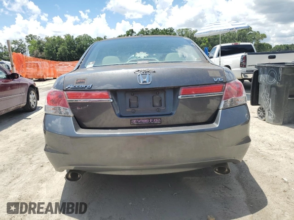 2011 Honda Accord EX-L with VIN 1HGCP3F83BA022998, listed as a Copart auction lot 59935265 with 170,562 mi miles and Salvage title. Bid and sale history available at DreamBid. Image 6.