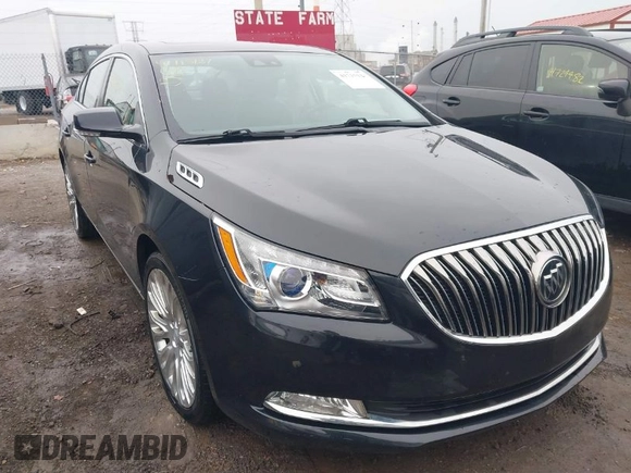 2014 Buick LaCrosse Premium II with VIN 1G4GF5G39EF305104, listed as a IAAI auction lot 41715121 with 81,341 mi miles and . Bid and sale history available at DreamBid. Image 1.