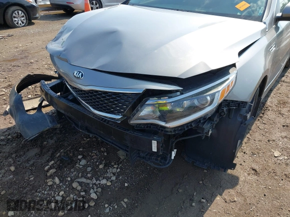 2016 Kia Optima LX with VIN 5XXGT4L37GG026235, listed as a IAAI auction lot 42432217 with 91,894 mi miles and . Bid and sale history available at DreamBid. Image 6.