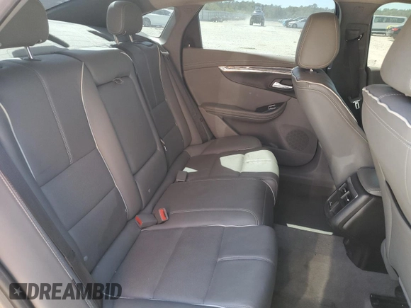 2018 Chevrolet Impala Premier with VIN 2G1125S3XJ9135697, listed as a Copart auction lot 52821965 with 122,546 mi miles and Salvage Title. Bid and sale history available at DreamBid. Image 10.