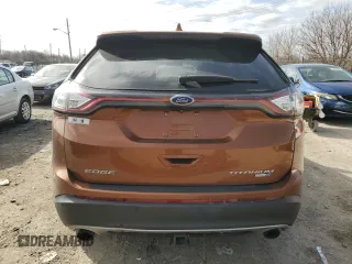2017 Ford Edge Titanium with VIN 2FMPK4K97HBC12279, listed as a Copart auction lot 49609275 with 87,333 mi miles and Salvage Title. Bid and sale history available at carsss.com. Image 6.