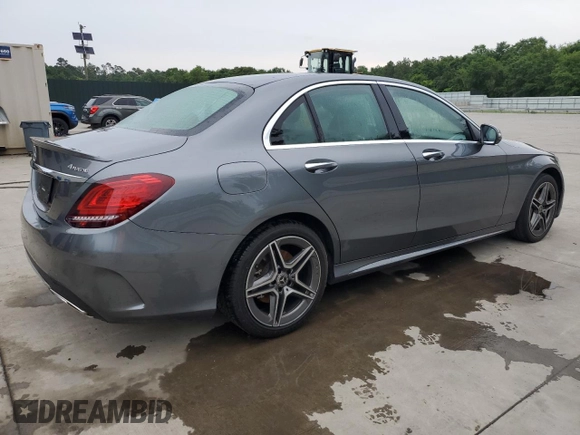 2020 Mercedes-Benz C 300 z VIN WDDWF8EB4LR559008, wystawiony jako Copart lot #57381275 z przebiegiem 74 999 mil mil oraz Szkoda całkowita • Salvage title. Historia ofert i sprzedaży dostępna na DreamBid. Obrazek 3.