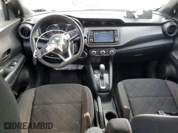 2019 Nissan Kicks S with VIN 3N1CP5CU8KL505538, listed as a Copart auction lot 80825934 with 88,022 mi miles and Salvage Title. Bid and sale history available at DreamBid. Image 8.