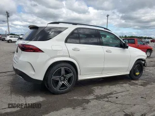 2025 Mercedes-Benz GLE 350 with VIN 4JGFB4FB3SB293674, listed as a Copart auction lot 57910545 with 8,753 mi miles and Salvage title. Bid and sale history available at DreamBid. Image 3.