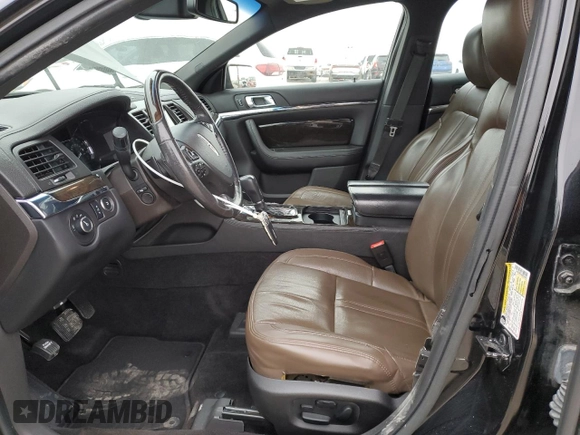 2016 Lincoln MKS z VIN 1LNHL9DK5GG602626, wystawiony jako Copart lot #50748125 z przebiegiem 118 884 mil mil oraz Szkoda całkowita • Salvage title. Historia ofert i sprzedaży dostępna na DreamBid. Obrazek 7.