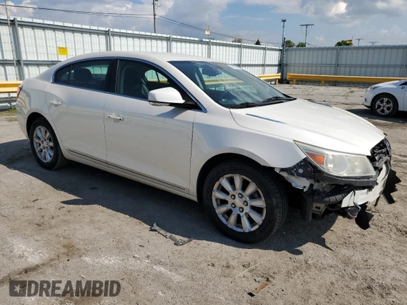 2012 Buick LaCrosse Premium 1 with VIN 1G4GD5GR0CF307475, listed as a Copart auction lot 56860665 with 111,947 mi miles and Salvage title. Bid and sale history available at DreamBid. Image 4.