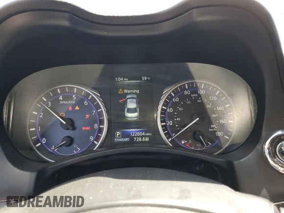 2017 Infiniti Q50 Premium z VIN JN1EV7AR2HM836235, wystawiony jako Copart lot #54678815 z przebiegiem 122 804 mil mil oraz Szkoda całkowita • Salvage title. Historia ofert i sprzedaży dostępna na DreamBid. Obrazek 9.