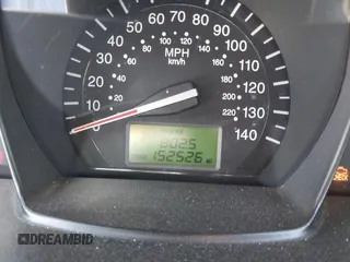 2008 Kia Spectra SX with VIN KNAFE121185508223, listed as a IAAI auction lot 42028372 with 152,526 mi miles. Bid and sale history available at carsss.com. Image 15.