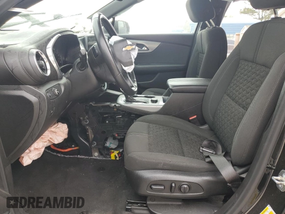 2020 Chevrolet Blazer LT with VIN 3GNKBCRSXLS682043, listed as a Copart auction lot 55614095 with Not provided miles and Salvage title. Bid and sale history available at DreamBid. Image 7.