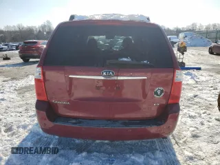 2007 Kia Sedona LX with VIN KNDMB233576160217, listed as a Copart auction lot 88878765 with 188,835 mi miles and Salvage Title. Bid and sale history available at carsss.com. Image 6.