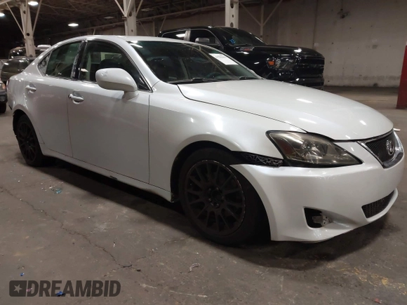 2006 Lexus IS 250 z VIN JTHBK262X62005211, wystawiony jako IAAI lot #42537980 z przebiegiem Nie podano mil oraz . Historia ofert i sprzedaży dostępna na DreamBid. Obrazek 1.