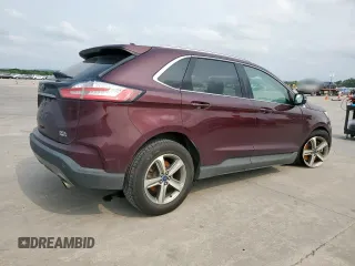 2019 Ford Edge SEL with VIN 2FMPK4J90KBB68182, listed as a Copart auction lot 57158435 with 71,598 mi miles and Salvage title. Bid and sale history available at DreamBid. Image 3.