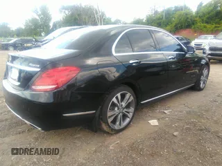 2015 Mercedes-Benz C-Class C 300 Luxury with VIN 55SWF4KB3FU087335, listed as a IAAI auction lot 40093209 with 72,690 mi miles. Bid and sale history available at carsss.com. Image 4.