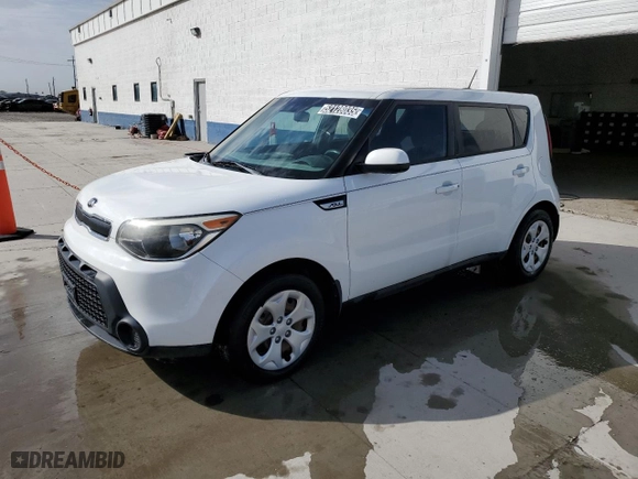 2015 Kia Soul with VIN KNDJN2A29F7224594, listed as a Copart auction lot 52128035 with 100,086 mi miles and Clean Title. Bid and sale history available at carsss.com. Image 1.