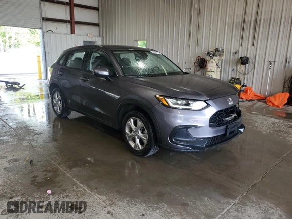 2023 Honda HR-V LX with VIN 3CZRZ2H36PM732951, listed as a Copart auction lot 61979945 with 19,752 mi miles and Salvage title. Bid and sale history available at DreamBid. Image 4.